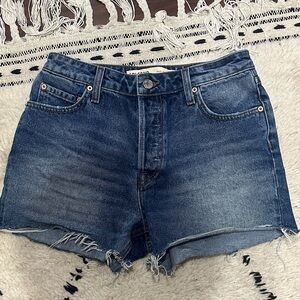 GRLFRND denim The Helena shorts 23 fit like 24